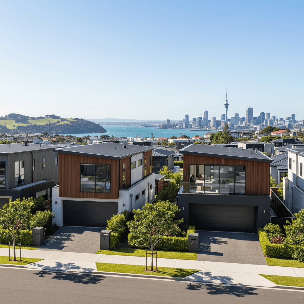 Contemporary Auckland neighborhood